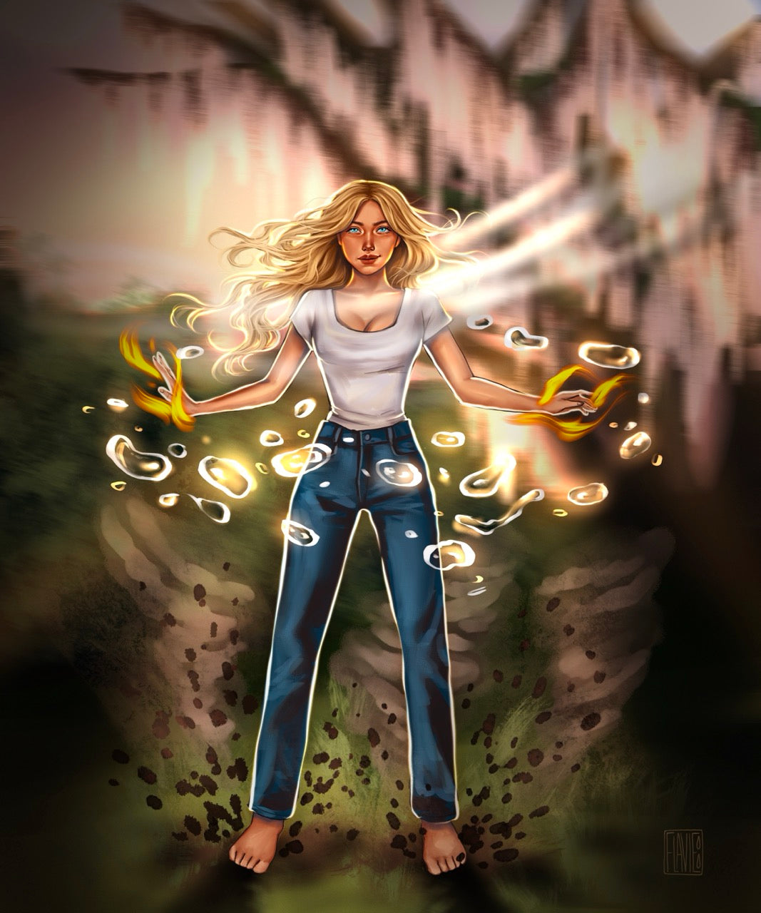 I Can Feel Them All At Once (Ascended) by Flavie Dubreil