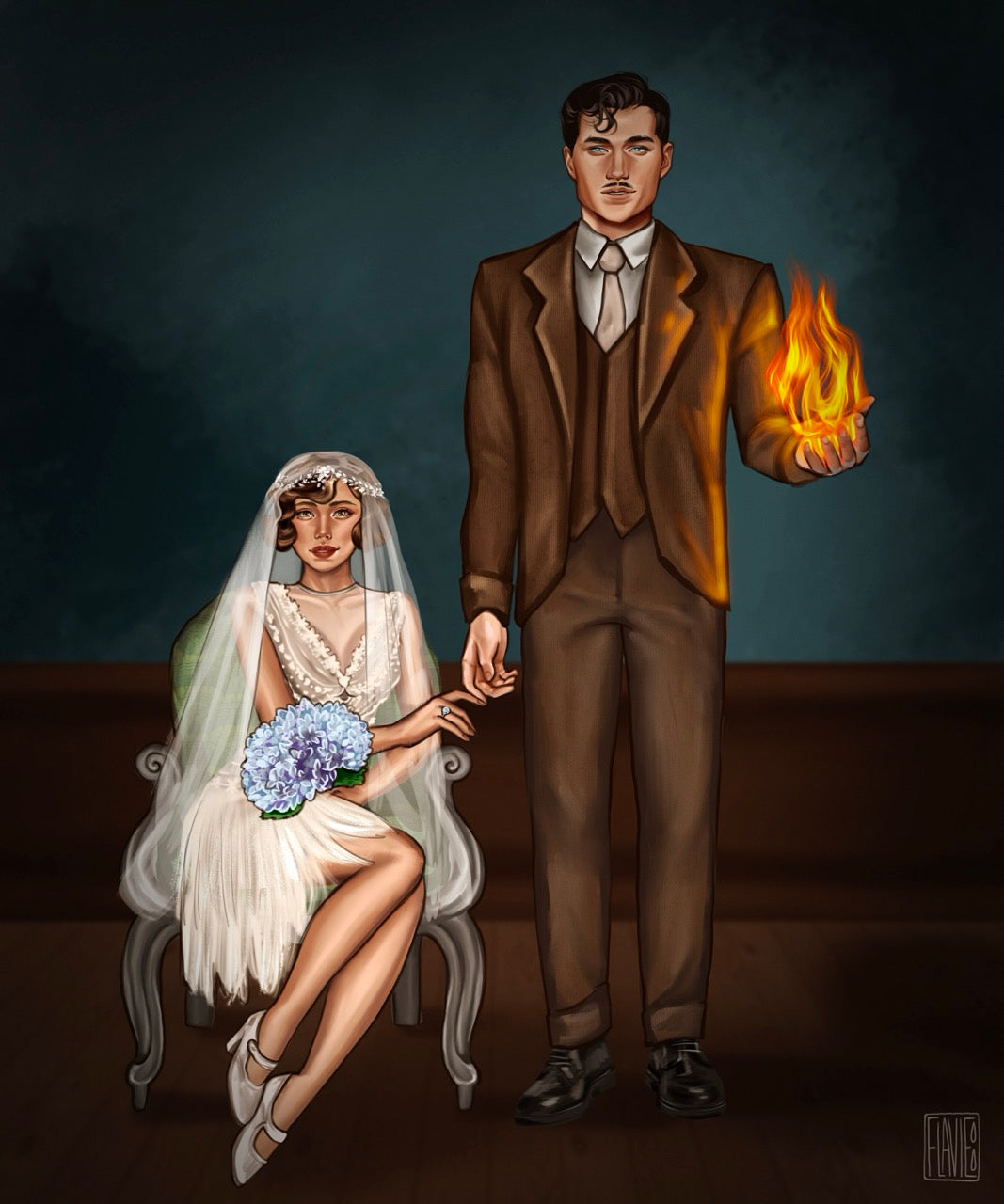 I Love You, Bearcat, With All My Heart and Soul (Ascended) by Flavie Dubreil